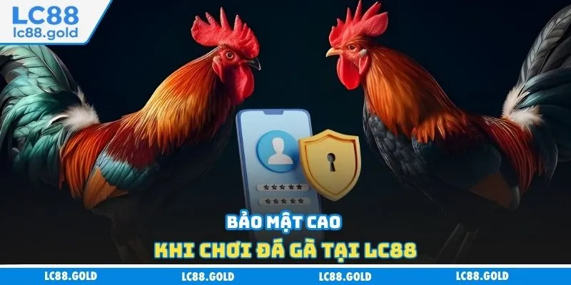 Bảo mật cao khi chơi đá gà tại LC88